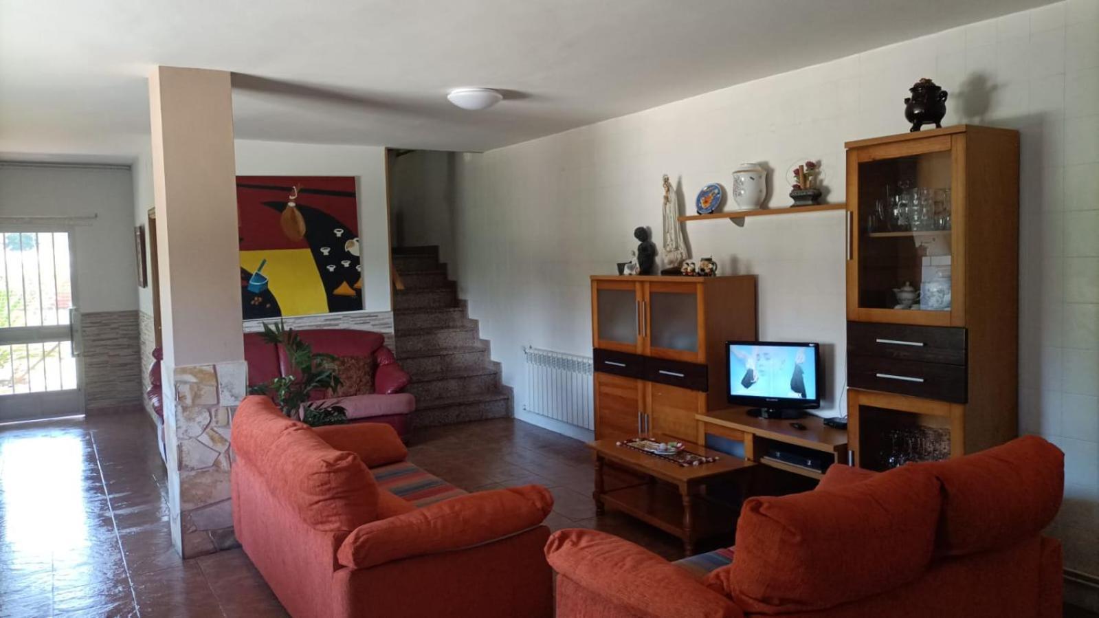 Casa De Campo Tranquila En Vilar Cerca De Santiago Touro Luaran gambar